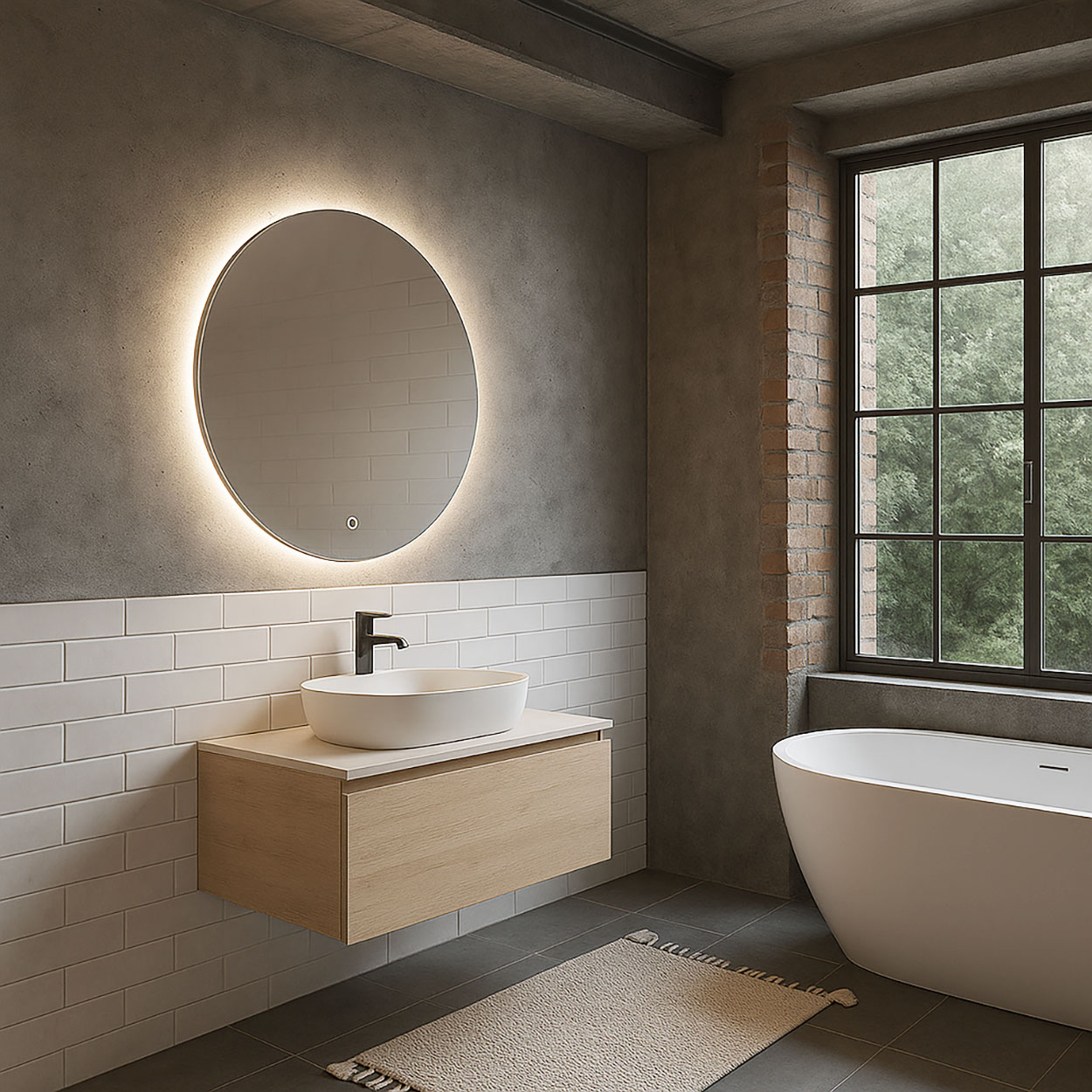 Wiesbaden Soul Spiegel Condensvrij met Led Verlichting